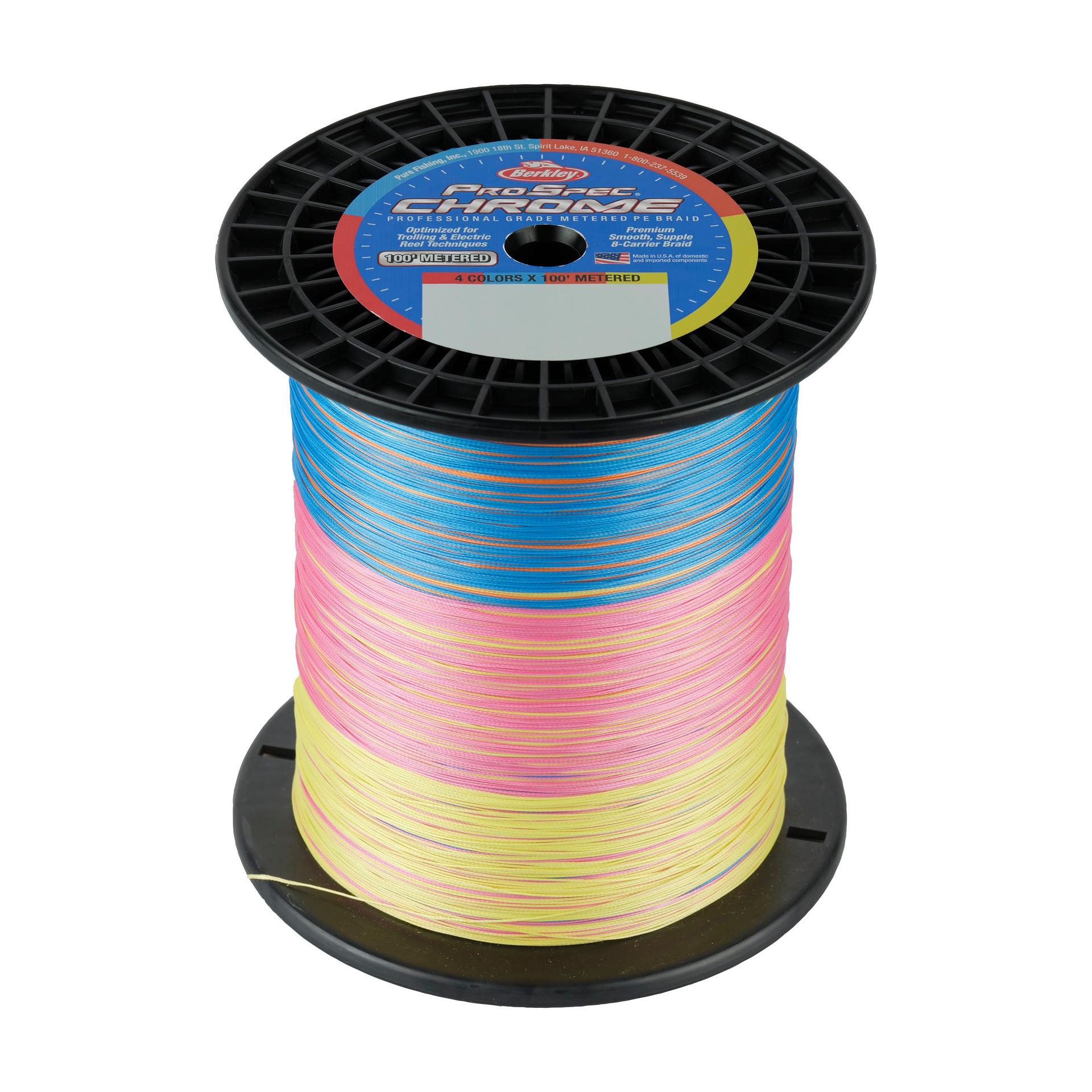 Alternative view of ProSpec Chrome 4 x 100' Metered Braid