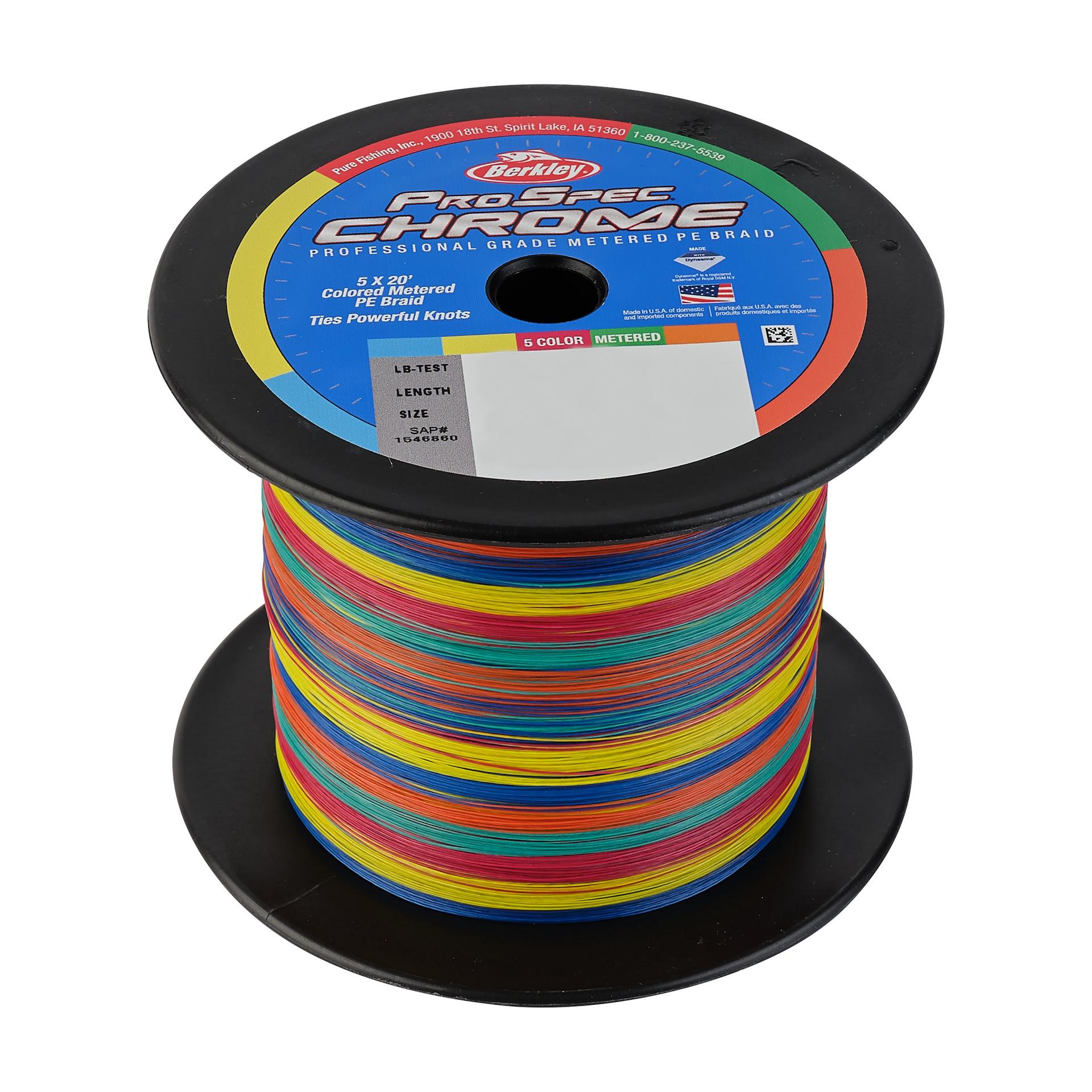 Alternative view of ProSpec Chrome 5x20' Metered Braid