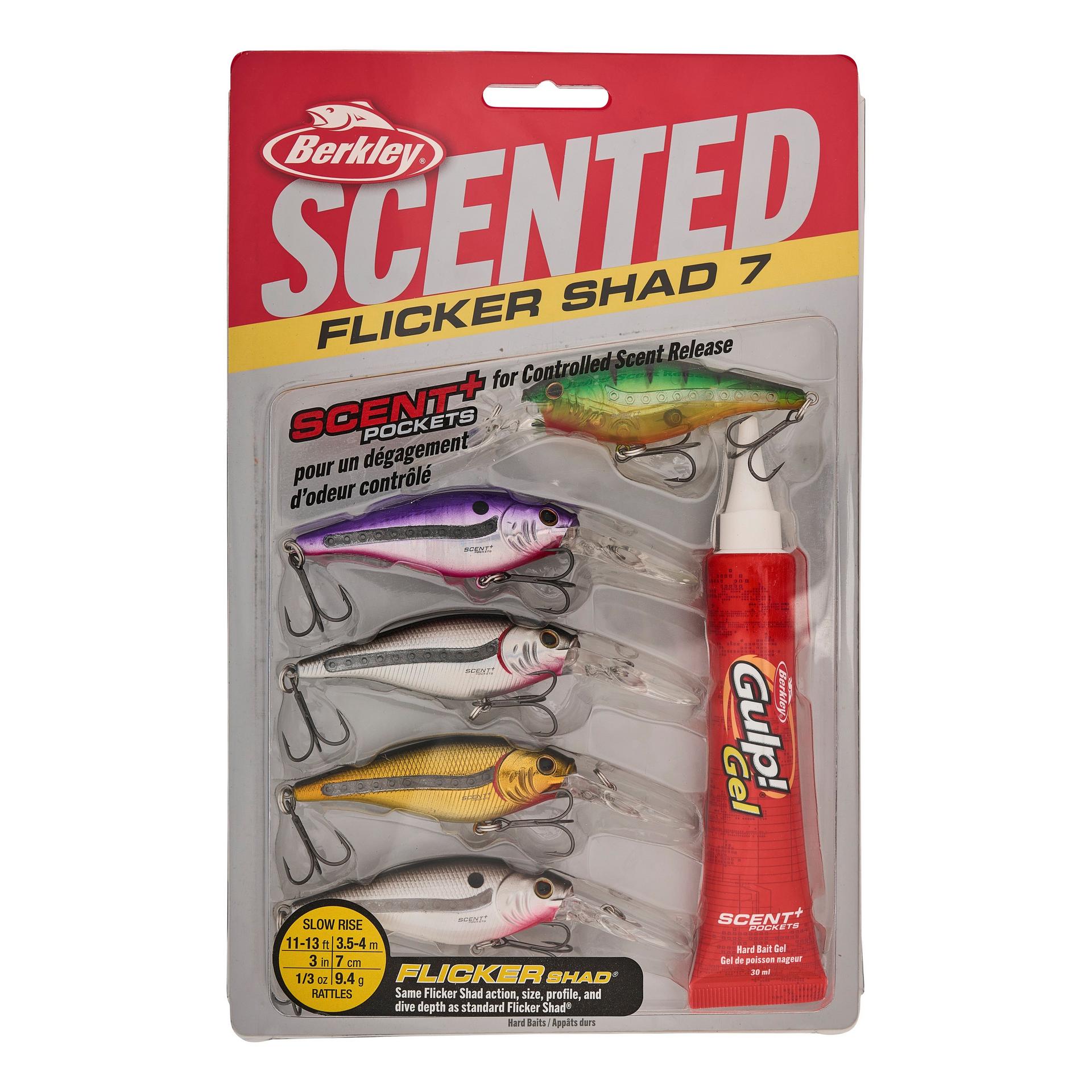 Alternative view of Scented Flicker Shad Baitfish Pack