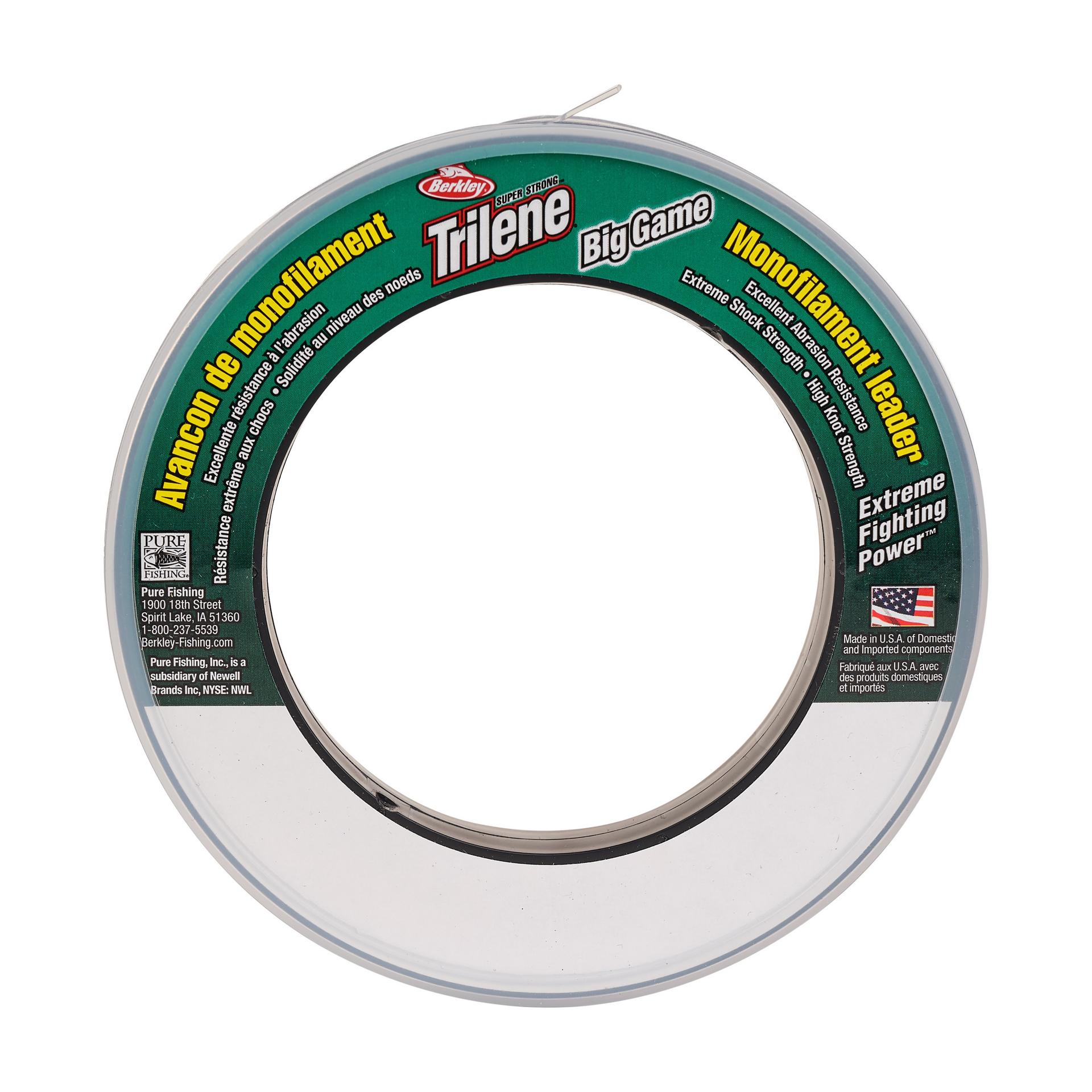 Alternative view of Trilene Big Game Mono Leaders